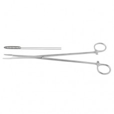 Pelkmann Foreign Body Forcep Straight Stainless Steel, 26 cm - 10 1/4"